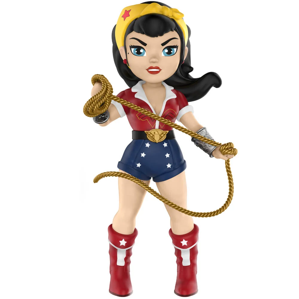 DC Bombshells Wonder Woman Rock Candy Vinyl Figure Image 1