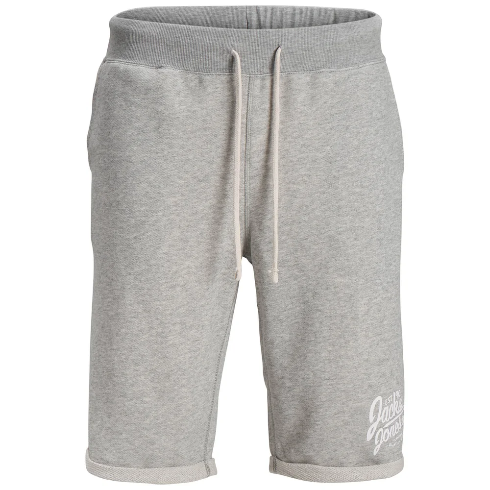 Jack & Jones Men's Originals New Holting Sweatshorts - Light Grey Marl - S - Grey Image 1