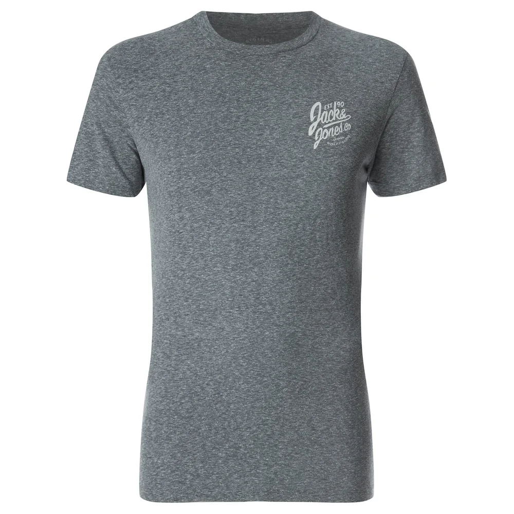 Jack & Jones Men's Originals Breezes Small Logo T-Shirt - Total Eclipse - S - Blue Image 1