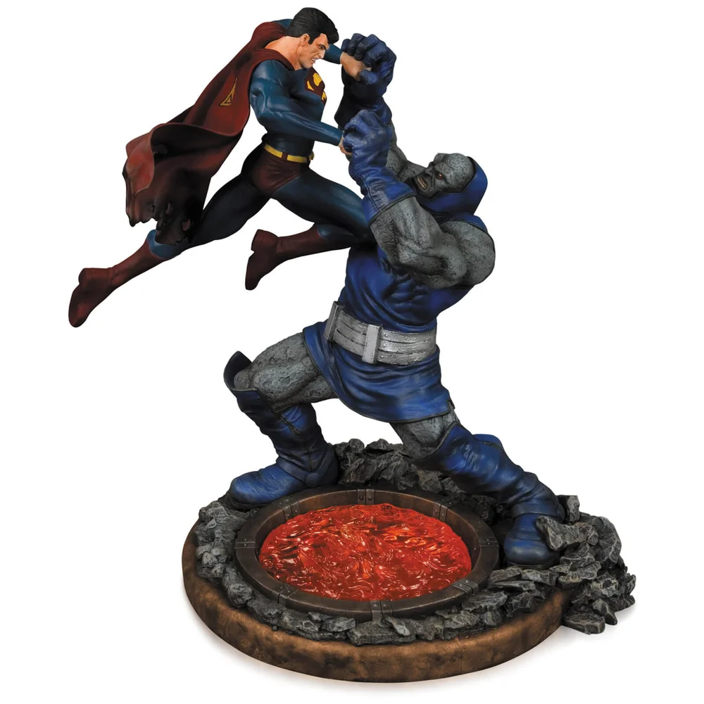 DC Comics Superman Vs Darkseid Second Edition Statue Image 1