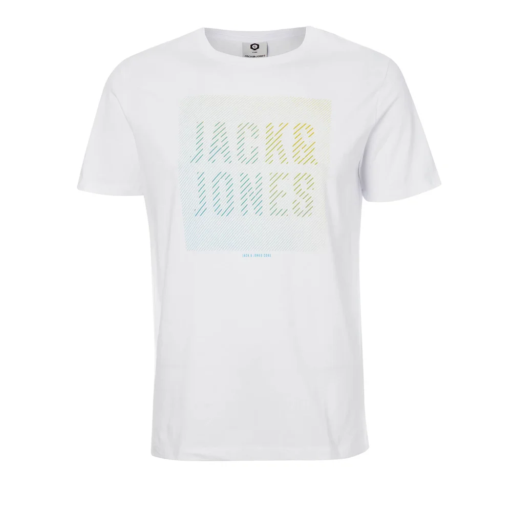 Jack & Jones Men's Core Flynn T-Shirt - White - S - White Image 1