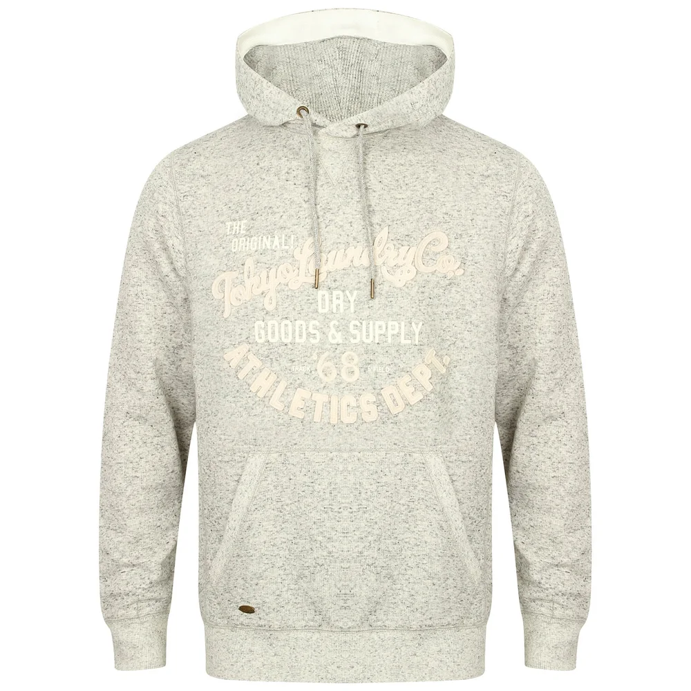 Tokyo Laundry Men's David Hoody - Grey Marl - S - Grey Image 1