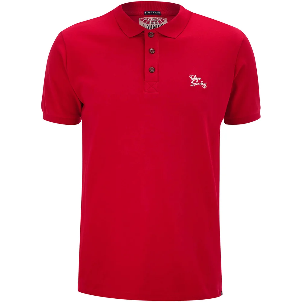 Tokyo Laundry Men's Roseville Polo Shirt - Tokyo Red - S - Red Image 1