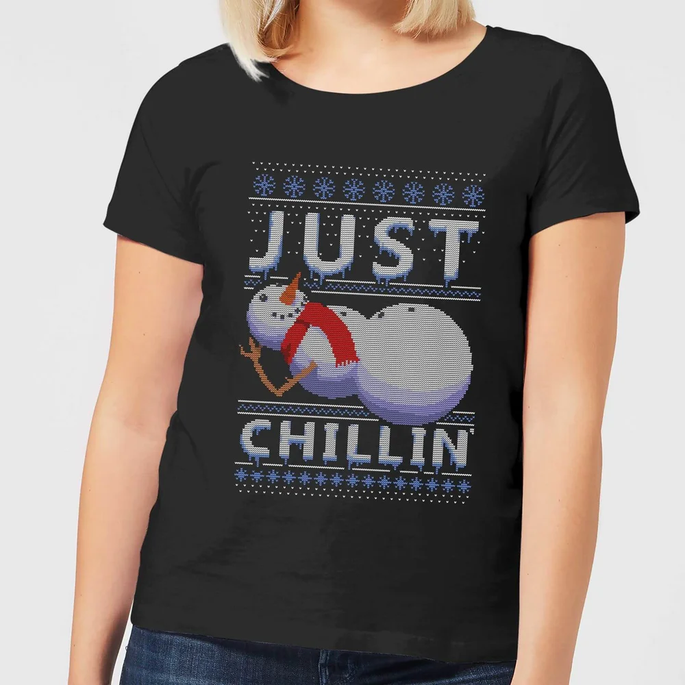 Just Chillin Women's T-Shirt - Black - 3XL Image 1
