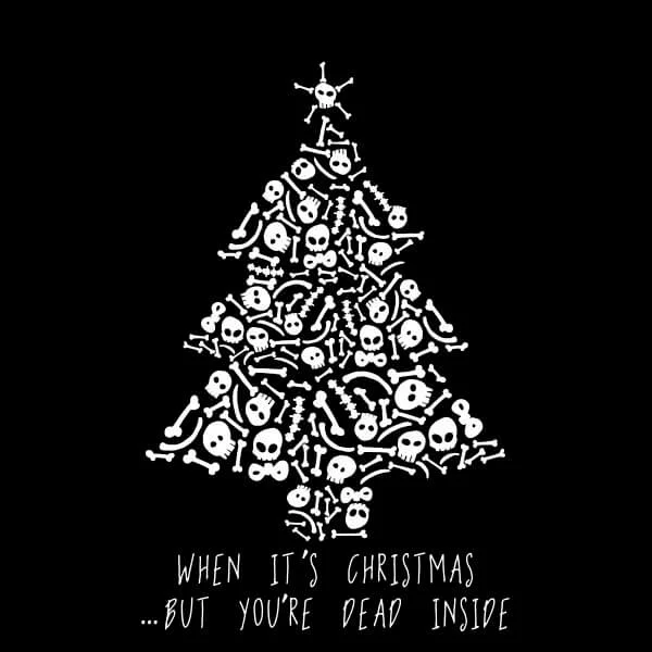 Dead Inside Women's T-Shirt - Black