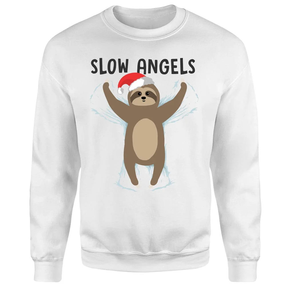 Slow Angels Sweatshirt - White - S - White Image 1