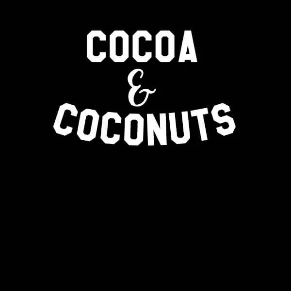 Cocoa and Coconuts Women's T-Shirt - Black