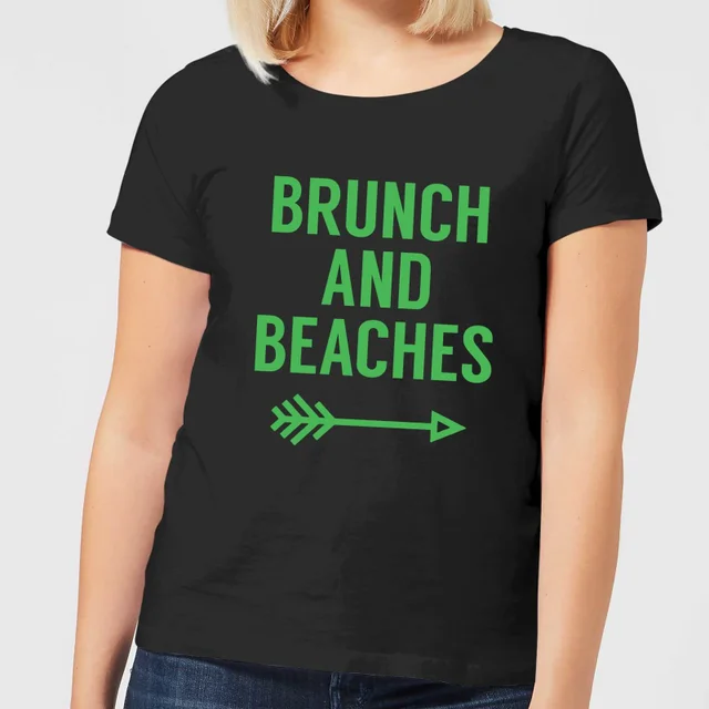 Brunch and Beaches Women's T-Shirt - Black