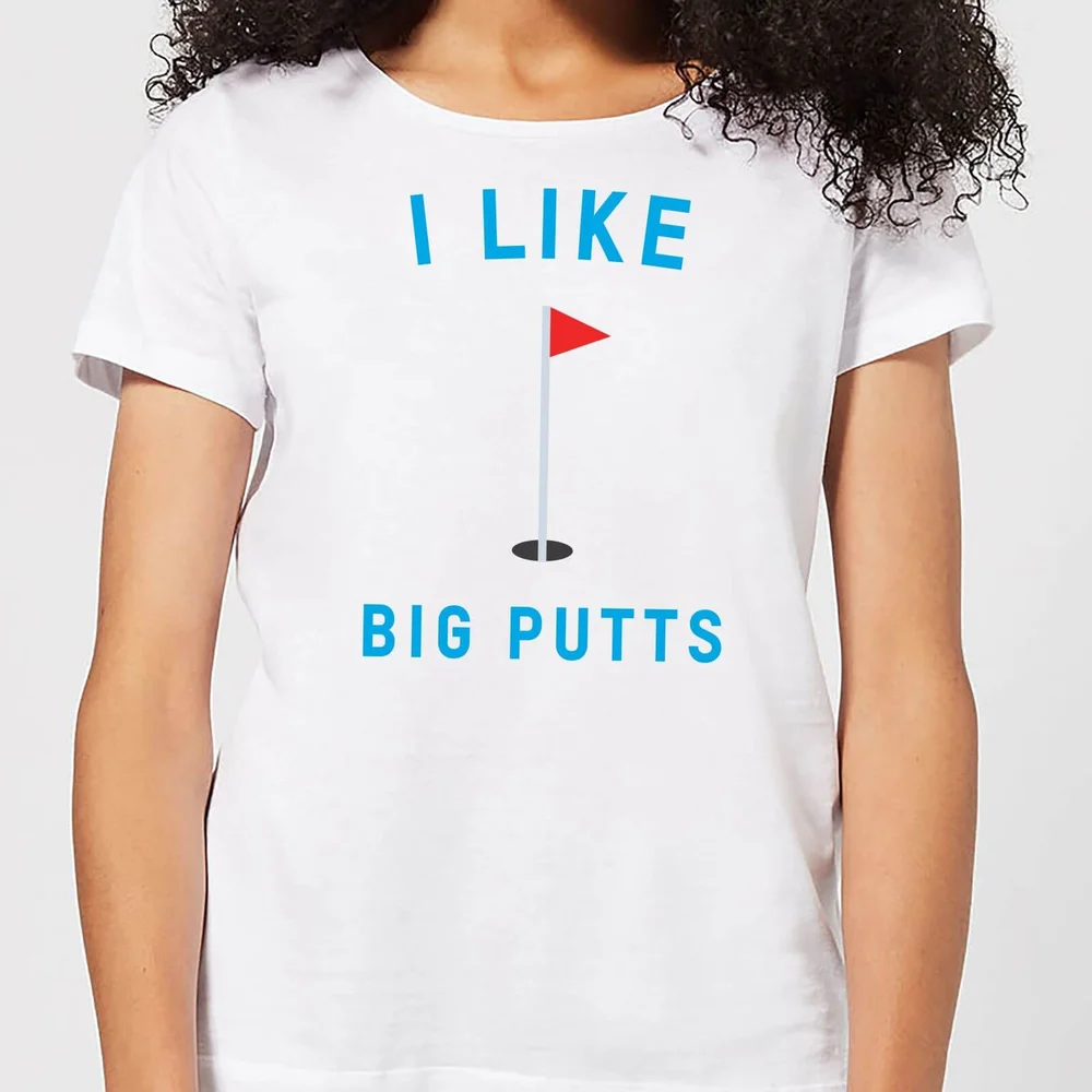 I Like Big Putts Women's T-Shirt - White - S - White Image 1