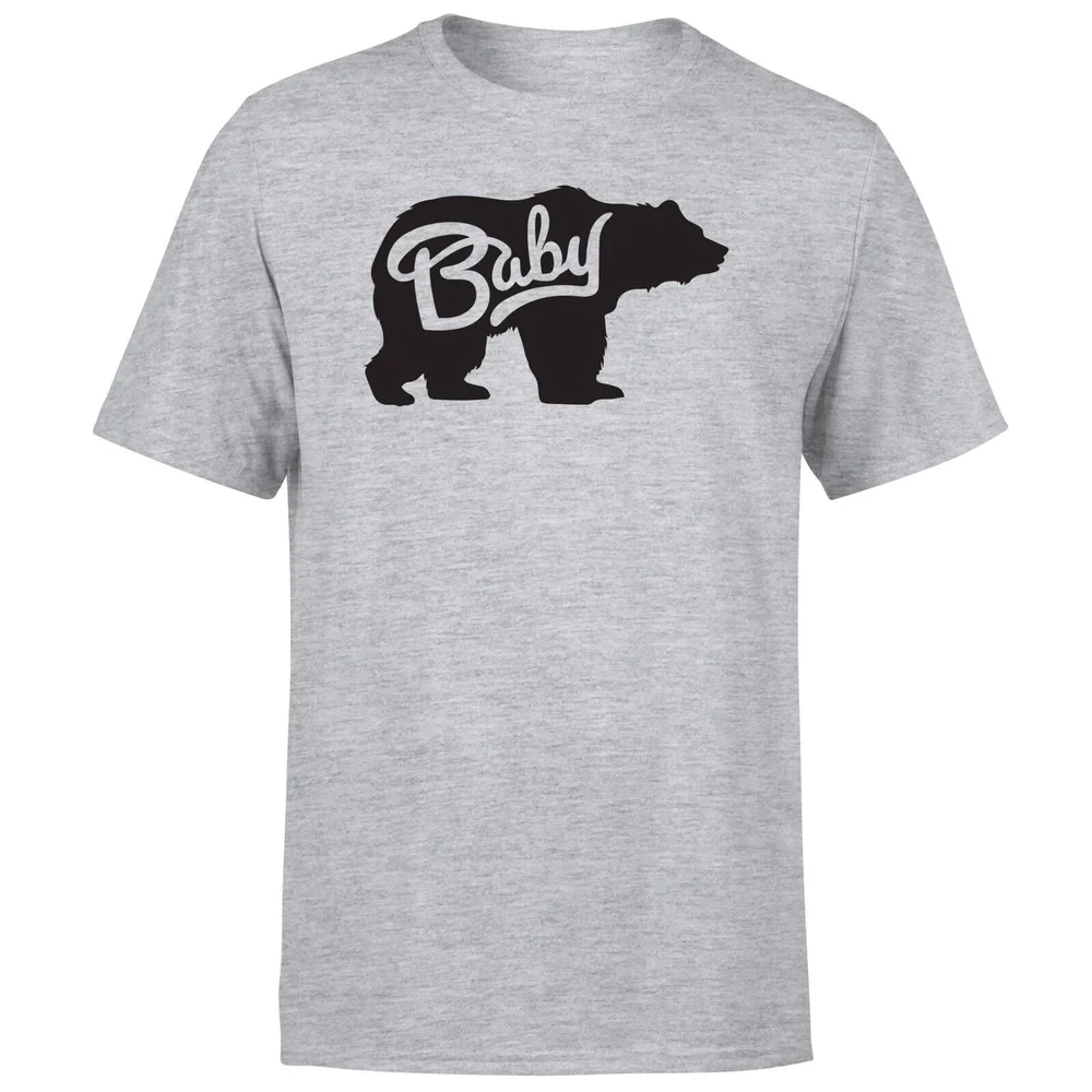 Baby Bear T-Shirt - Grey - S - Grey Image 1