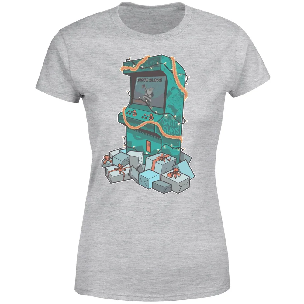 Arcade Tress Women's T-Shirt - Grey - S - Grey Image 1