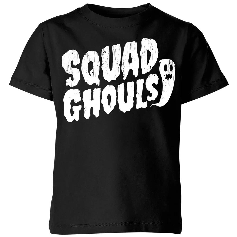 Squad Ghouls Kids' T-Shirt - Black - 3-4 Years - Black Image 1