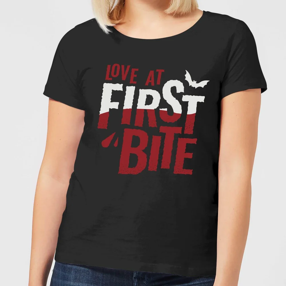 Love at First Bite Women's T-Shirt - Black - 3XL Image 1