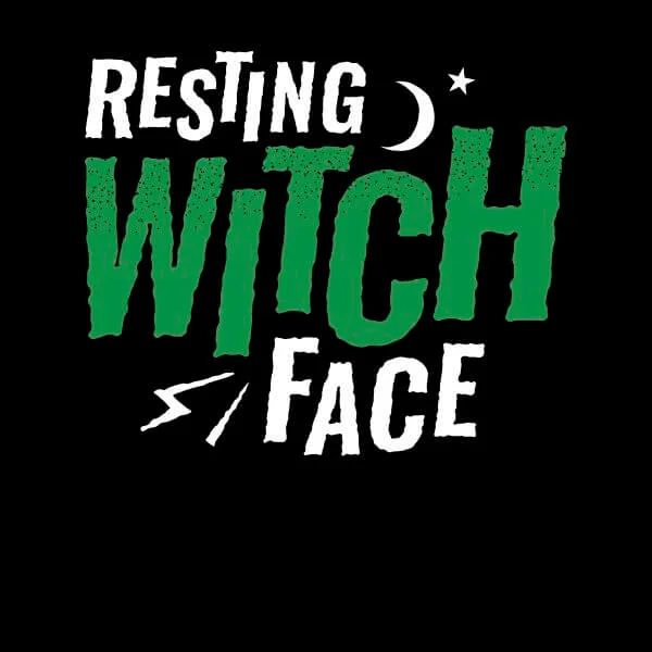 Resting Witch Face Women's T-Shirt - Black