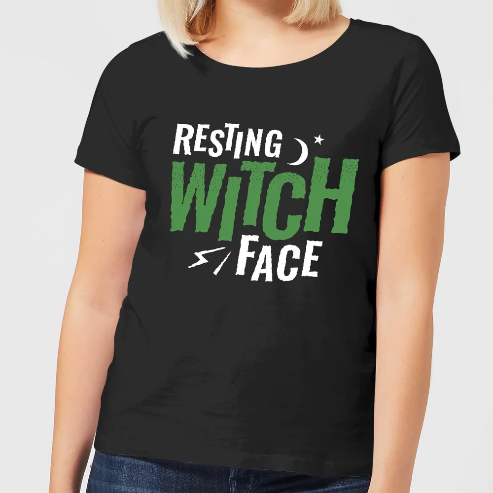 Resting Witch Face Women's T-Shirt - Black - 3XL Image 1