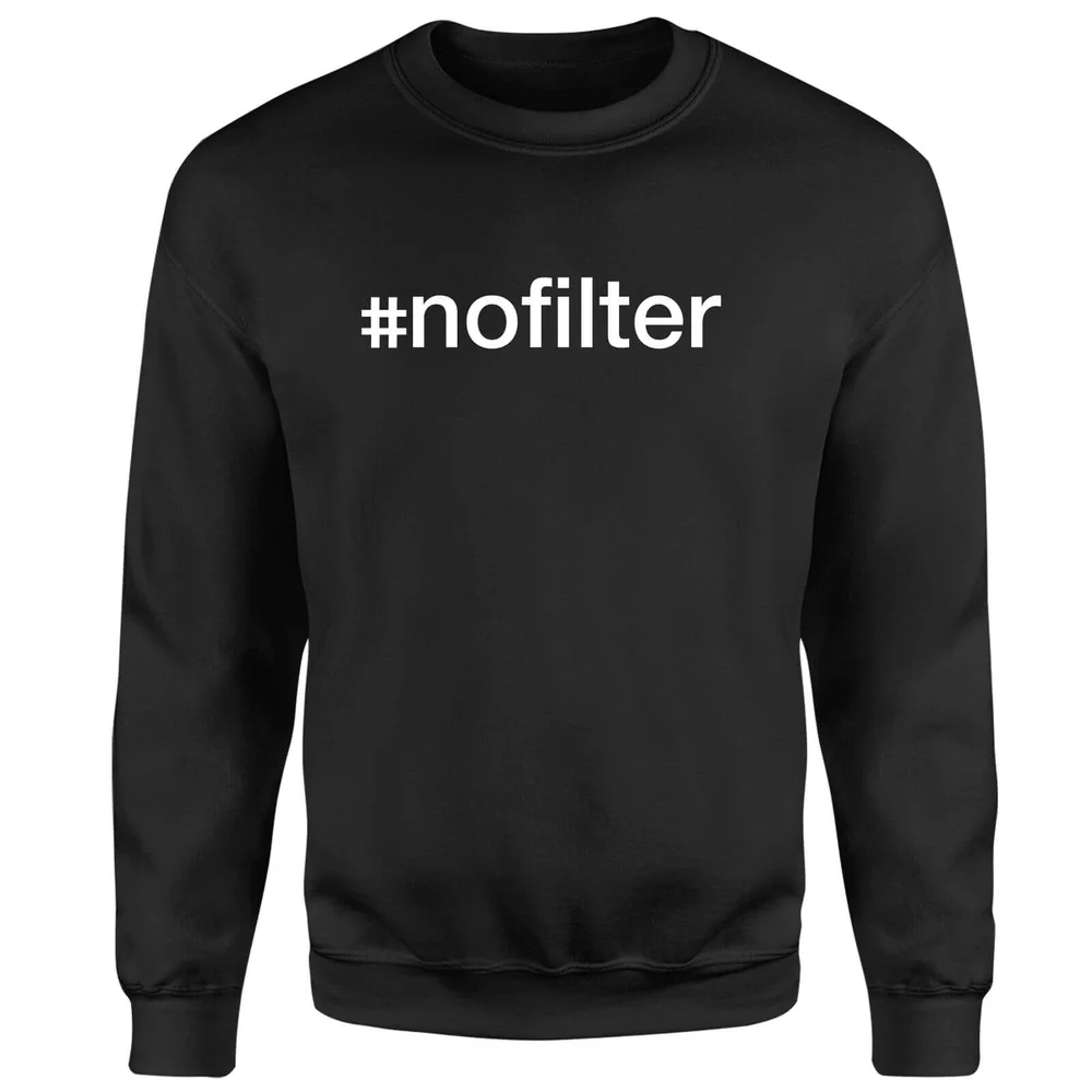 nofilter Sweatshirt - Black - S - Black Image 1