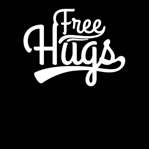 Free Hugs Women's T-Shirt - Black
