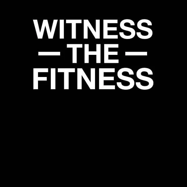 Witness the Fitness Women's T-Shirt - Black