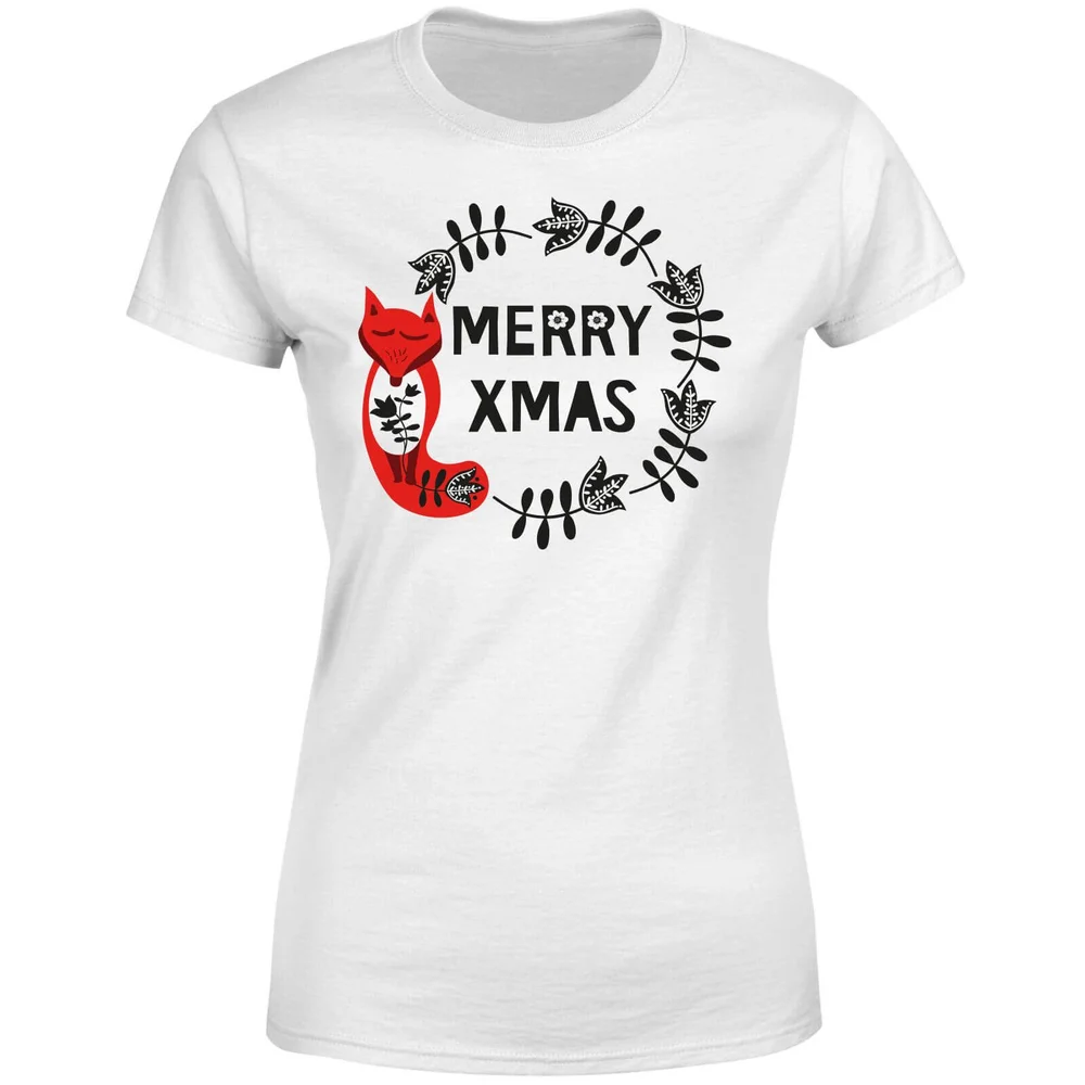 Merry Christmas Women's T-Shirt - White - S - White Image 1