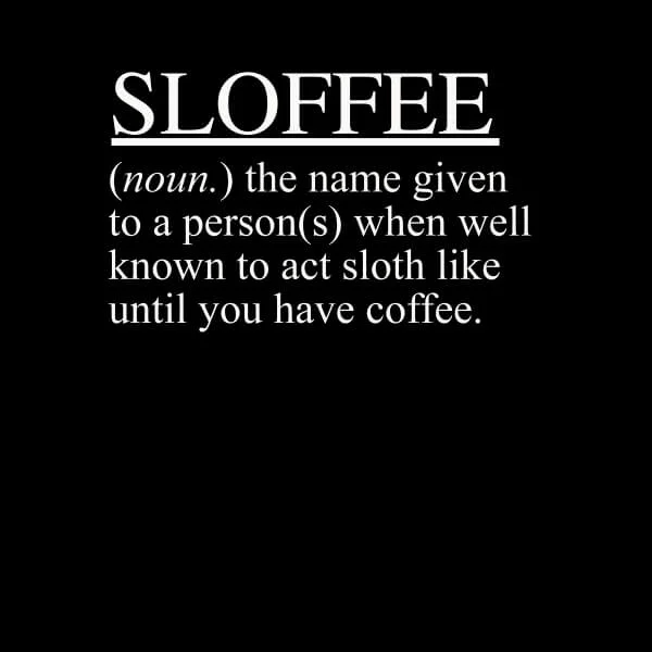 Sloffee Women's T-Shirt - Black