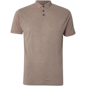 D-Struct Men's Slub Polo Shirt - Mink