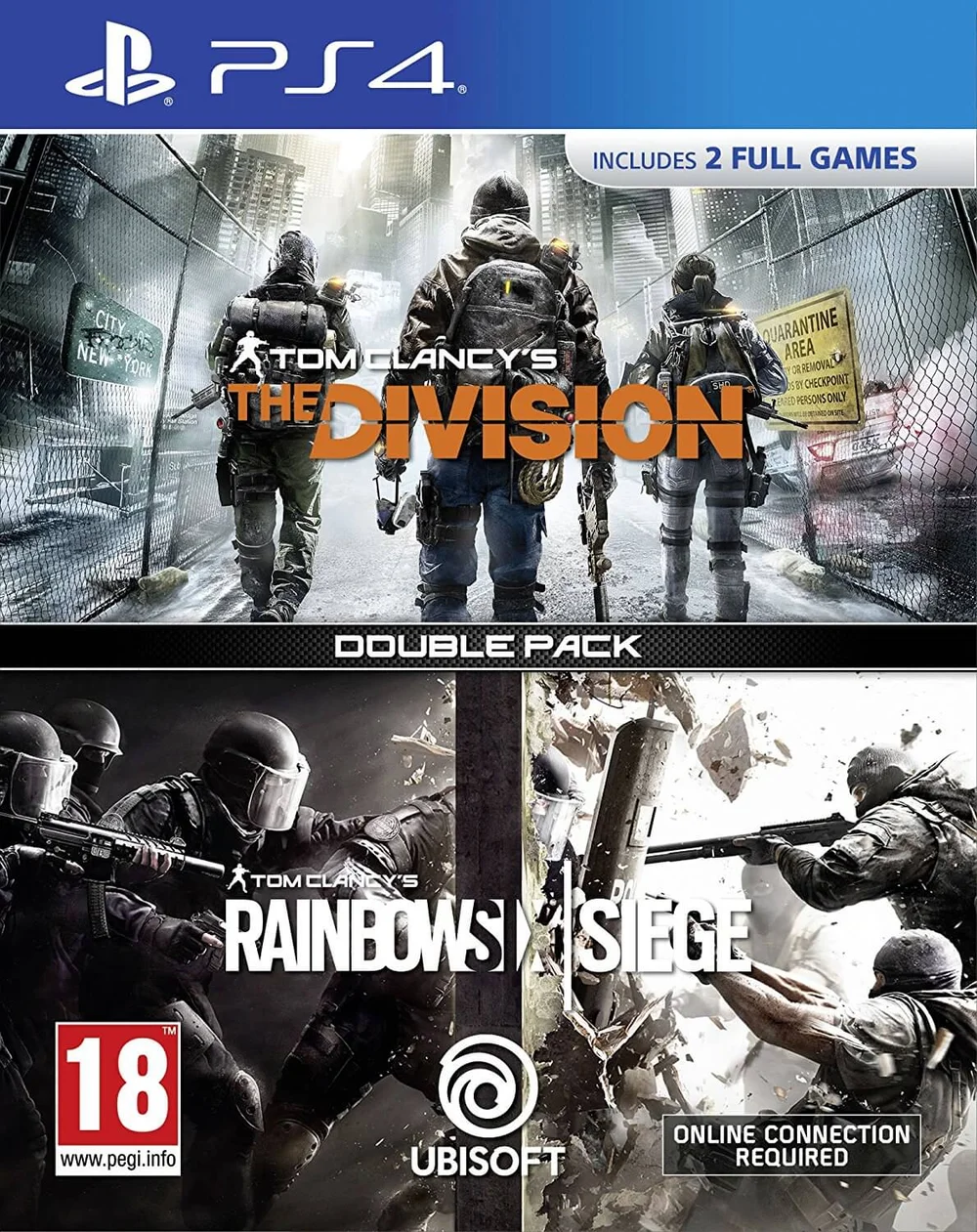 Tom Clancy's The Division + Rainbow Six Siege Double Pack Image 1