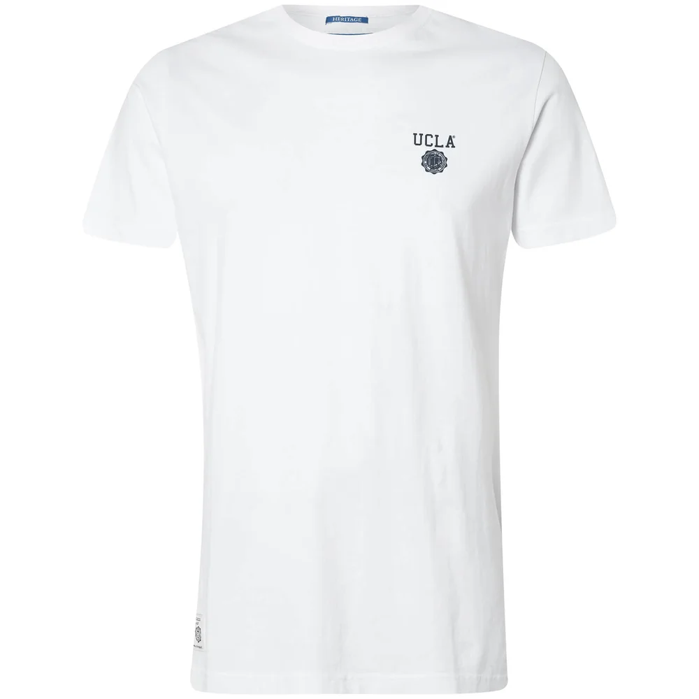 UCLA Men's Yuma Chest Logo T-Shirt - White - S - White Image 1