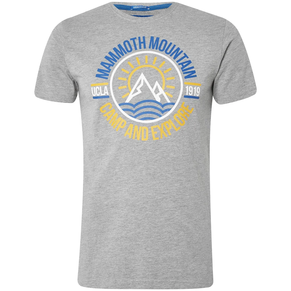 UCLA Men's Moiso Mountain T-Shirt - Grey Marl - S - Grey Image 1