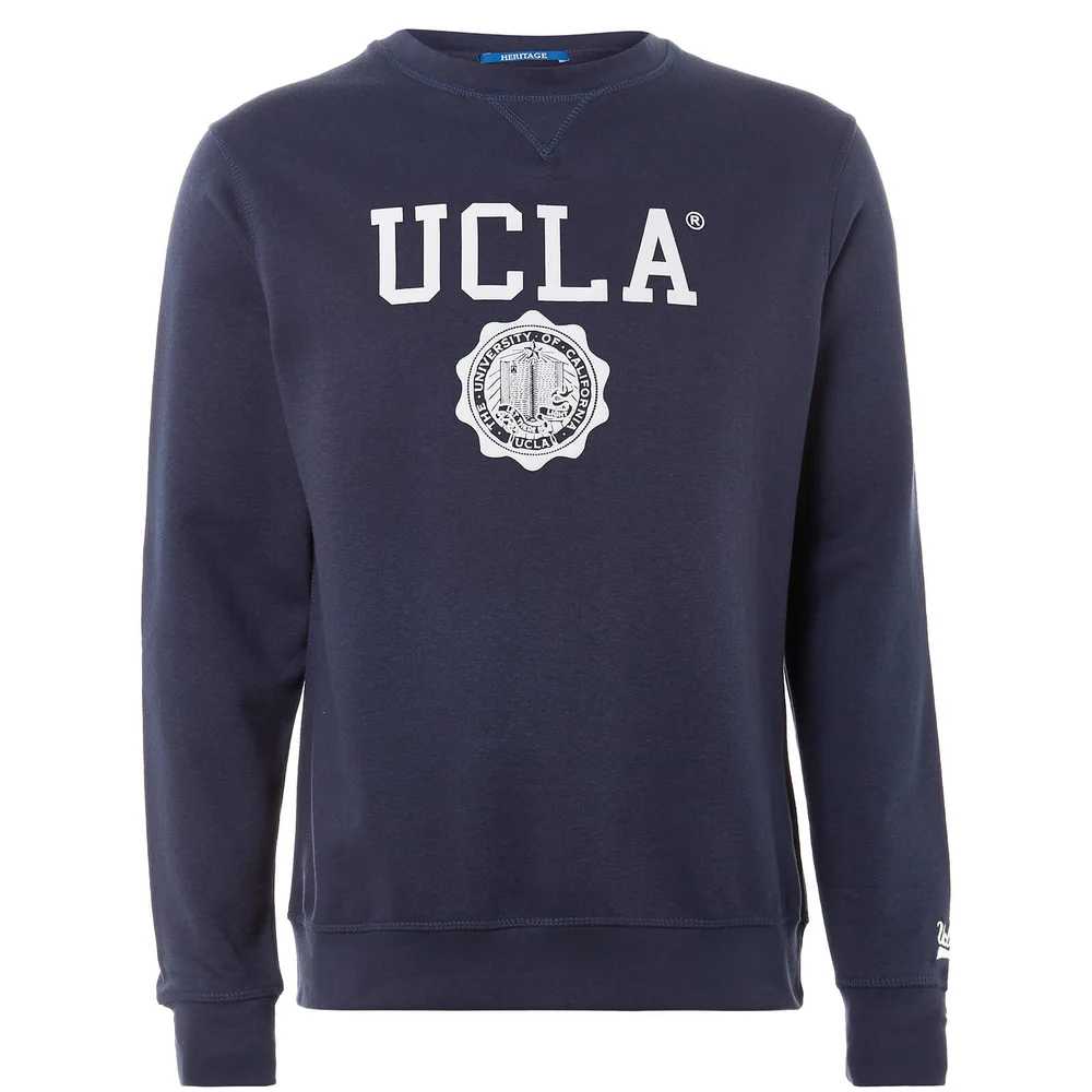 UCLA Men's Lauther Logo Sweatshirt - Navy - S - Blue Image 1