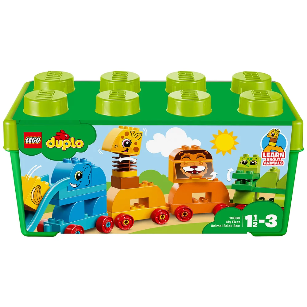 LEGO DUPLO My First: Animal Brick Box Storage Set (10863) Image 1