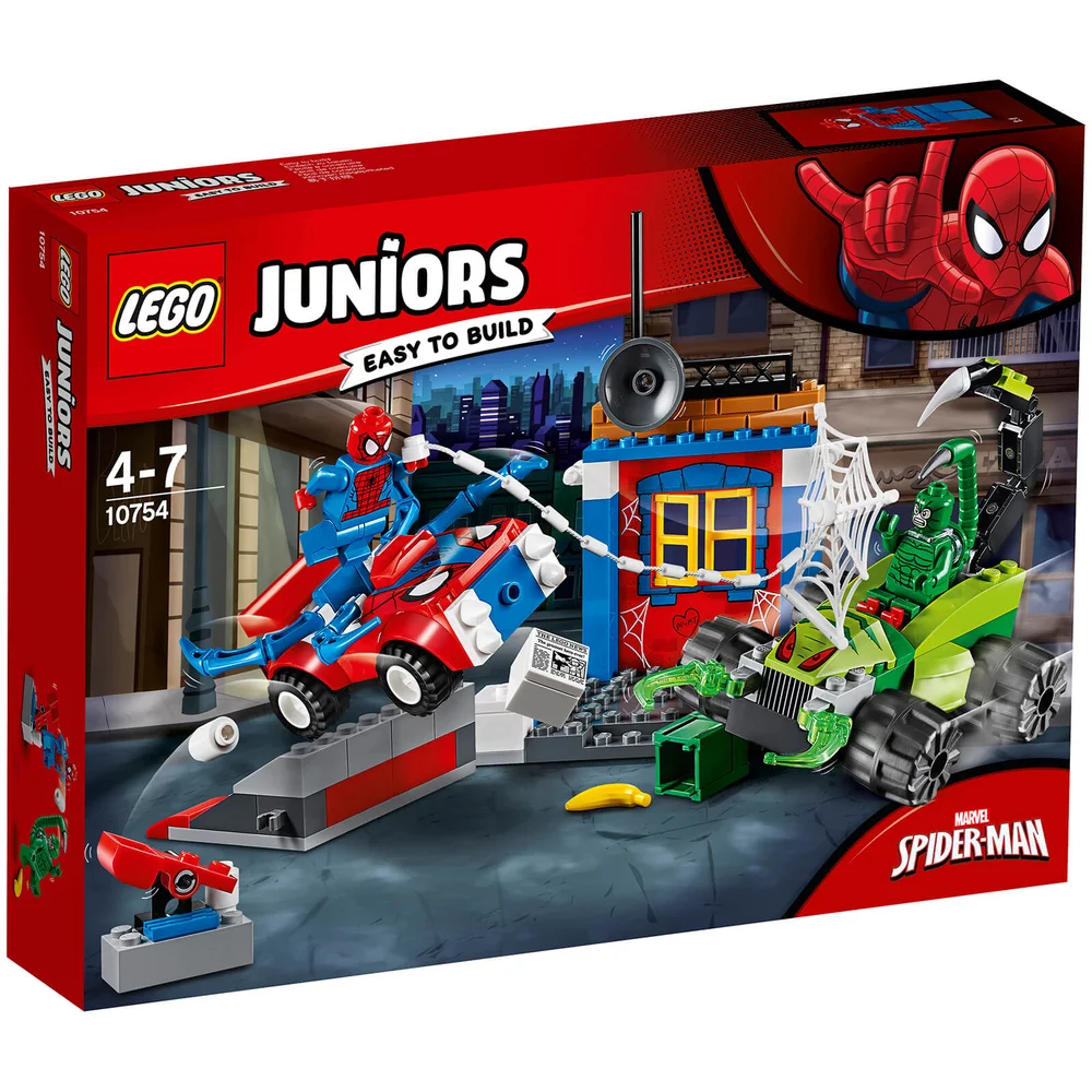 LEGO Juniors: Spider-Man vs. Scorpion Street Showdown (10754) Image 1