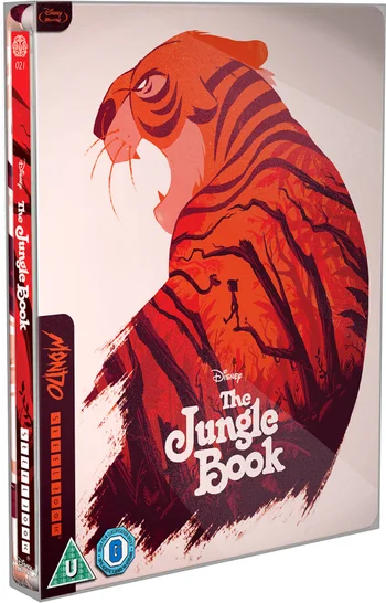 The Jungle Book (Animation) - Mondo #21 Zavvi World Exclusive Limited Edition Steelbook
