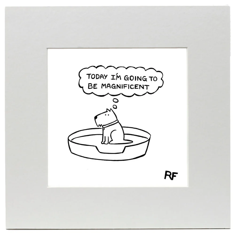 Off the Leash Magnificent Art Print Image 1