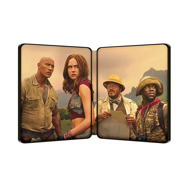 Jumanji: Welcome To The Jungle - 4K Ultra HD (Includes 2D Version) - Zavvi Exclusive Limited Edition Steelbook