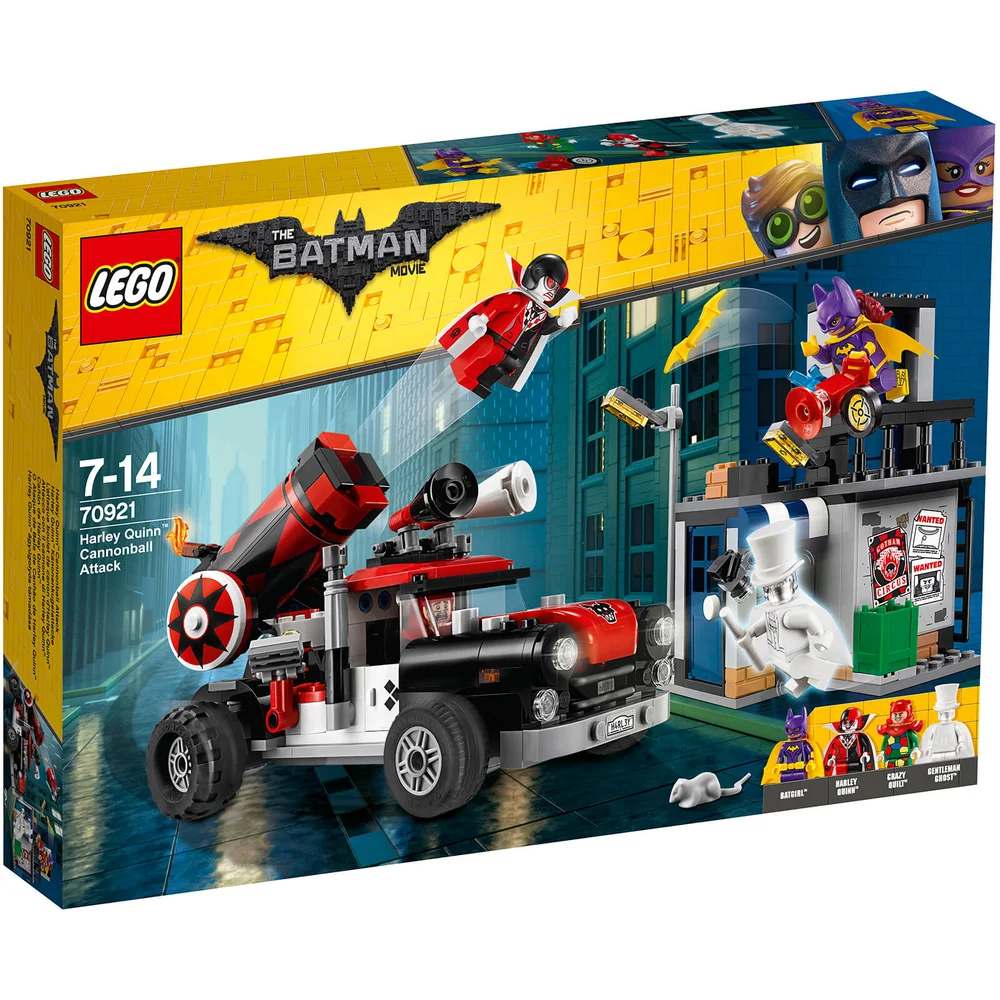 The LEGO Batman Movie: Harley Quinn Cannonball Attack (70921) Image 1