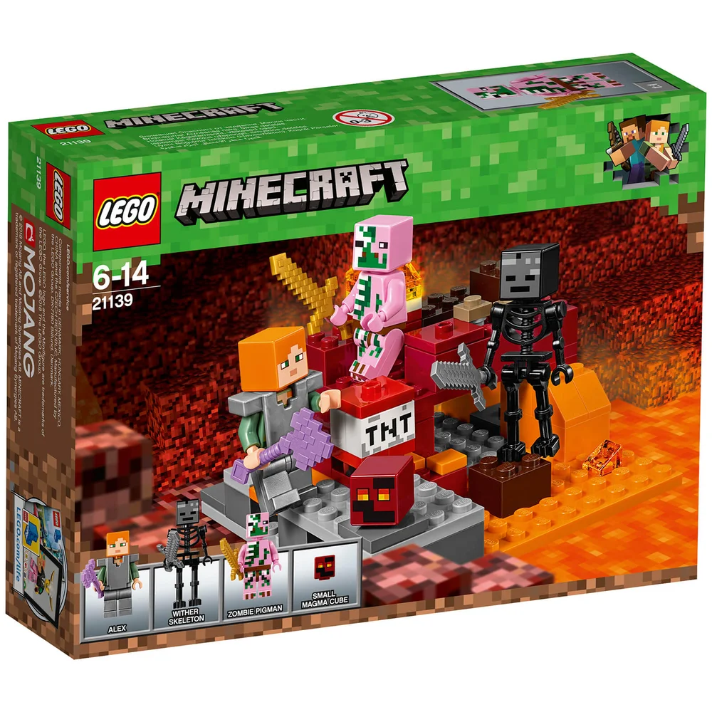 LEGO Minecraft: The Nether Fight (21139) Image 1