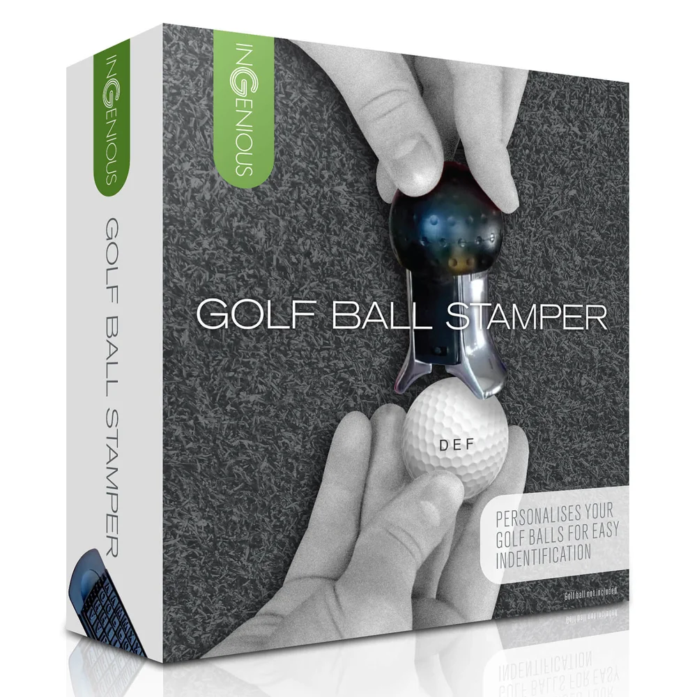 Golf Ball Stamper - Black/Silver Image 1