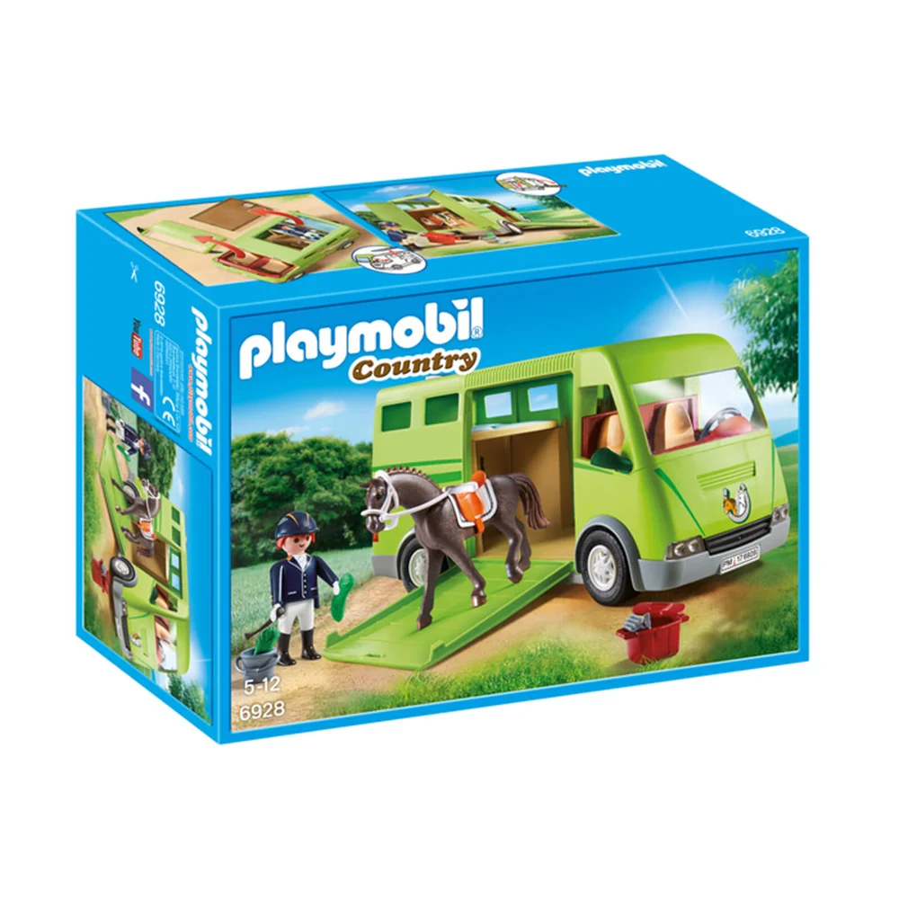 Playmobil Country Horse Box with Opening Side Door (6928) Image 1