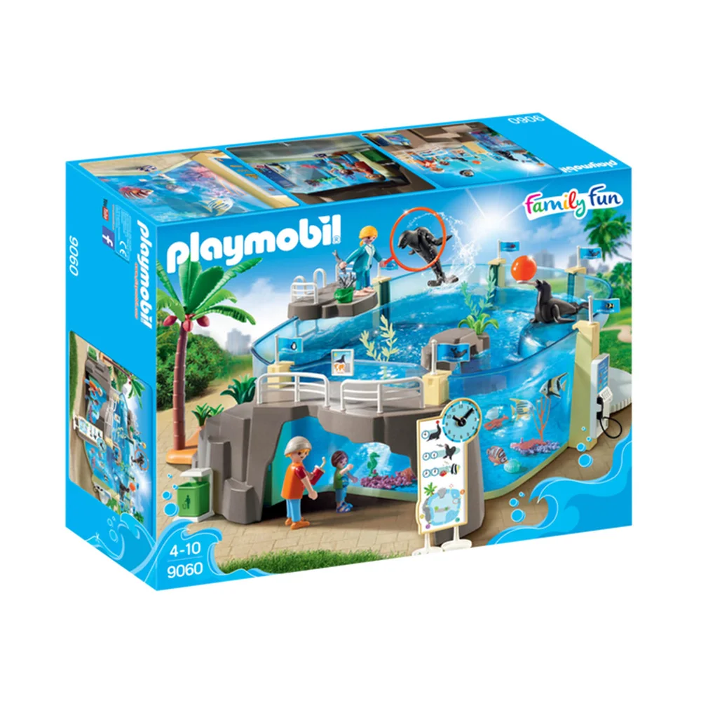 Playmobil Family Fun Aquarium with Fillable Water Enclosure (9060) Image 1