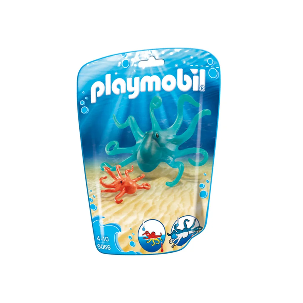Playmobil Family Fun Octopus with Baby (9066) Image 1