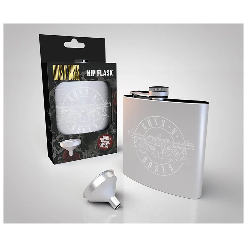 Guns N' Roses Logo Hip Flask Image 1