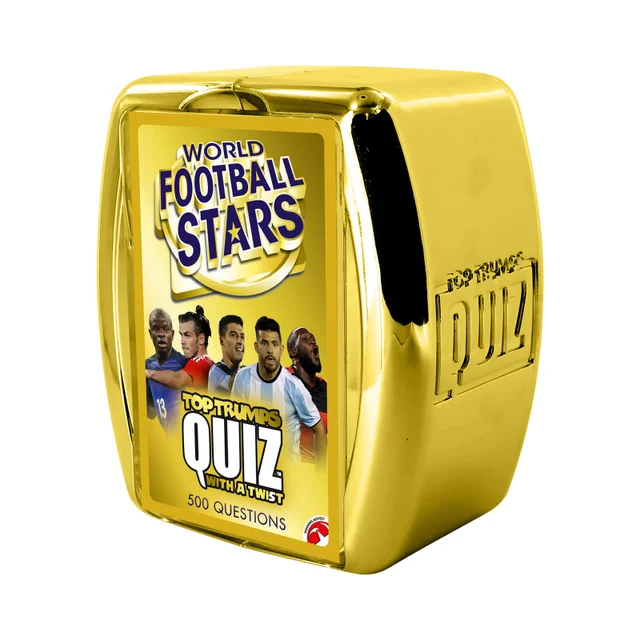 Top Trumps Quiz Game - World Football Stars Edition