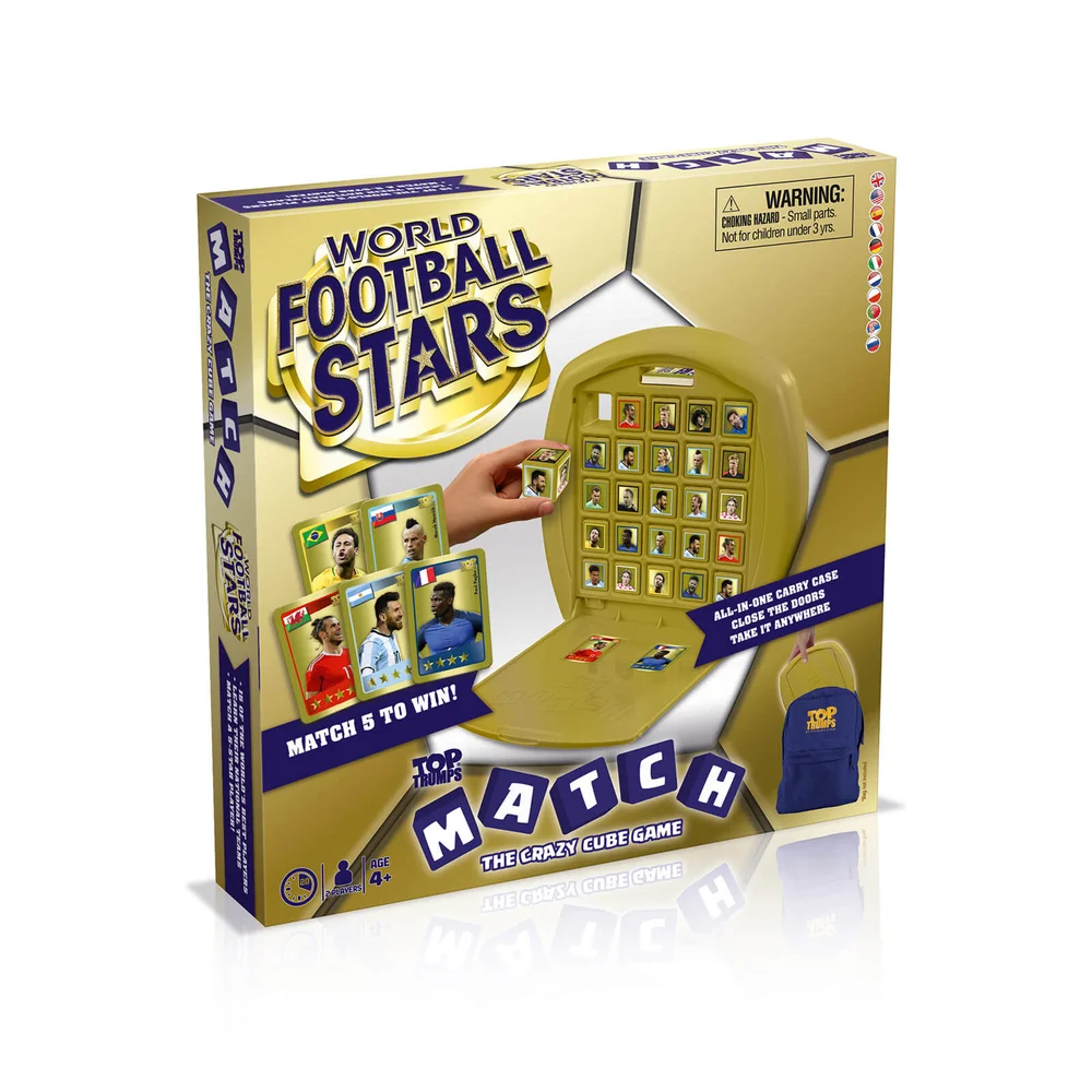 Top Trumps Match Board Game - World Football Stars Edition Image 1