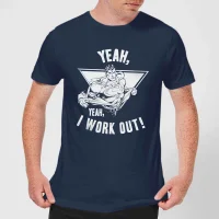 DC Comics Superman I Work Out T-Shirt - Navy - undefined undefined