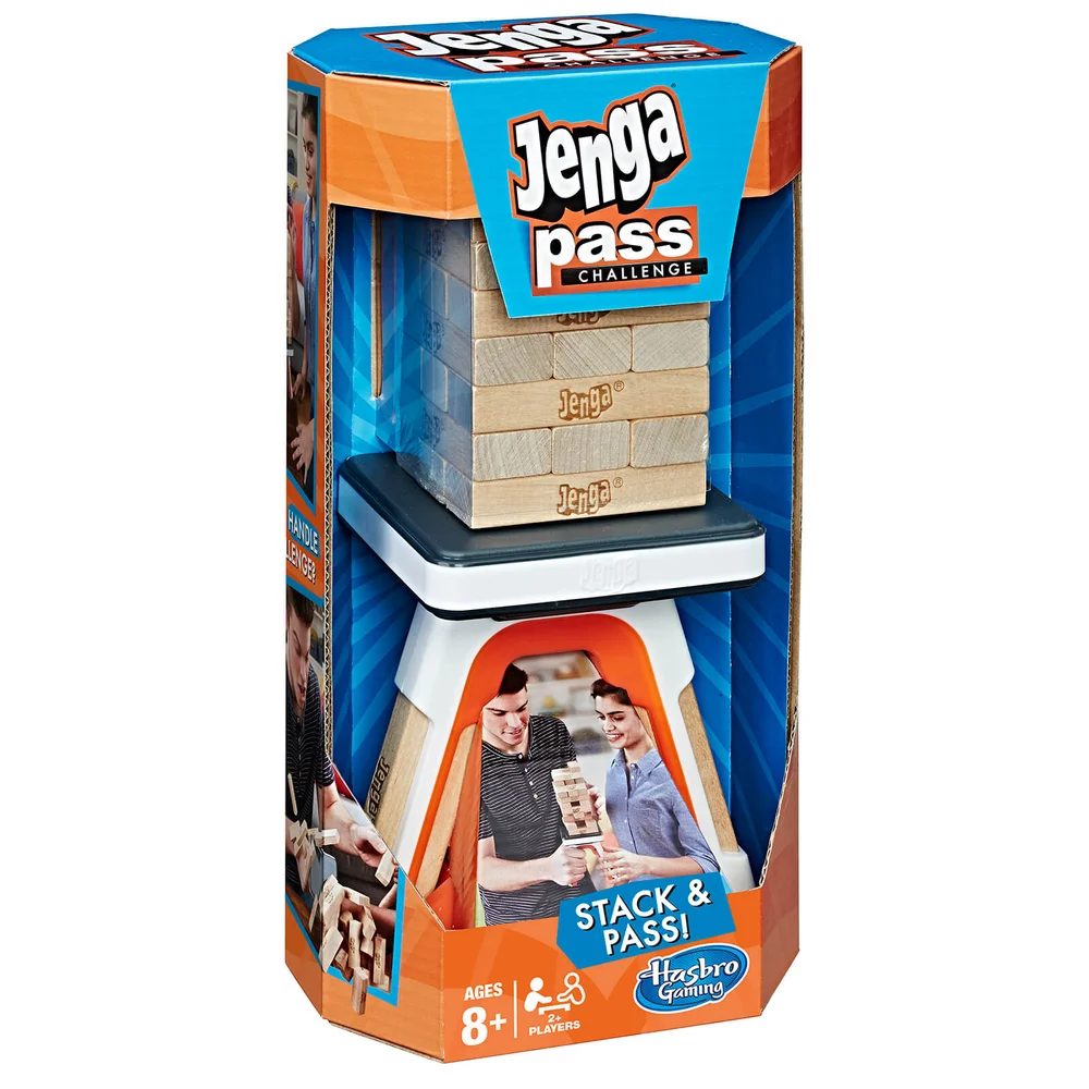 Hasbro Gaming Jenga Pass Challenge Image 1