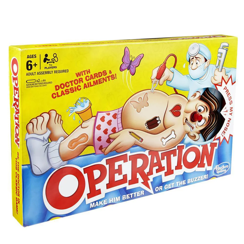 Hasbro Gaming Classic Operation Image 1
