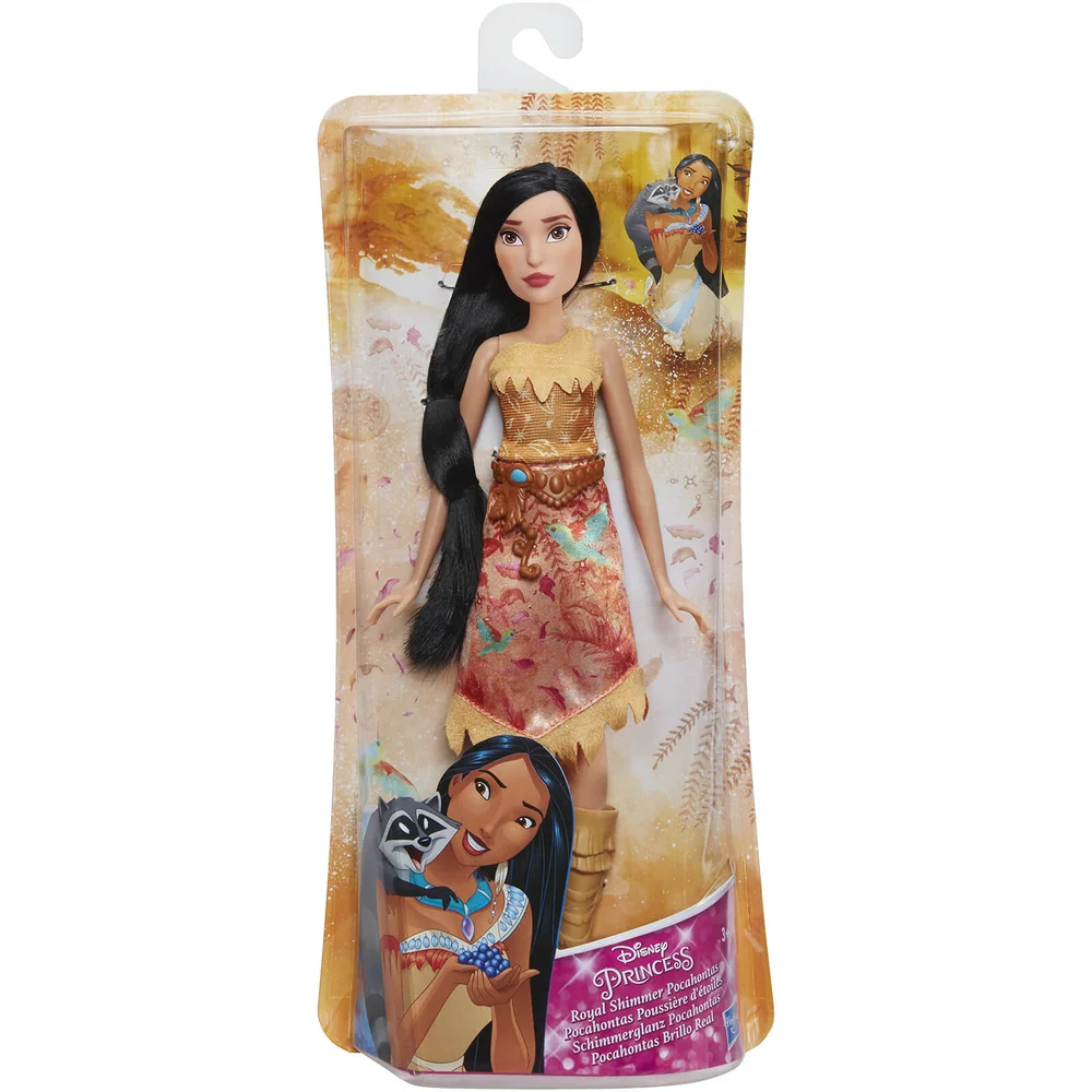 Disney Princess Pocahontas Royal Shimmer Fashion Doll Image 1