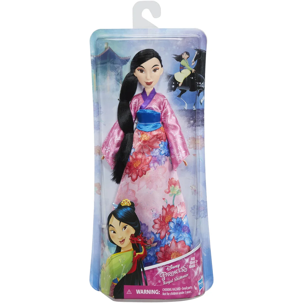 Disney Princess Mulan Royal Shimmer Fashion Doll Image 1