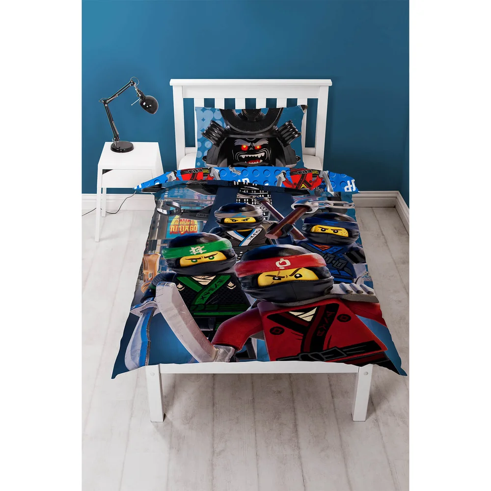 Lego Ninjago Movie Crew Duvet Set - Single Image 1