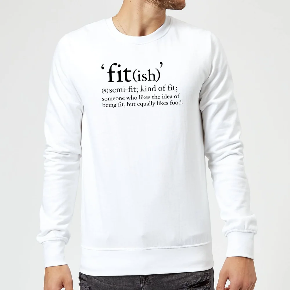 Fit (ish) Sweatshirt - White - S - White Image 1